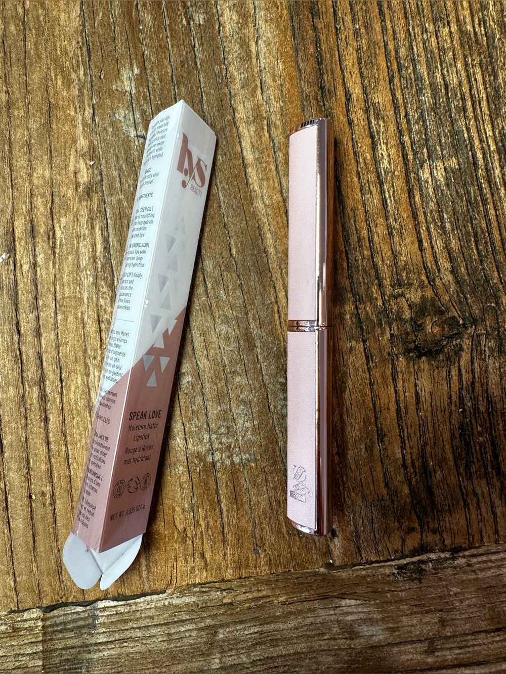 Speak Love Moisture Matte Lipstick — Soft Pink